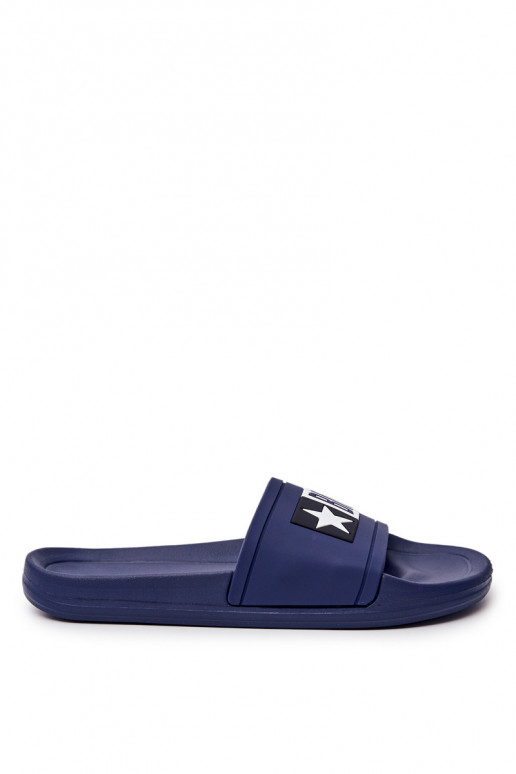 Ciabatte Big Star DD174701 blu scuro
