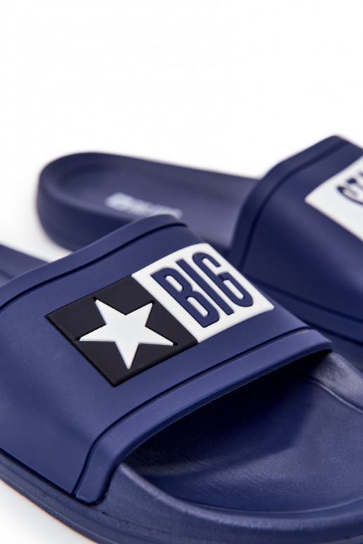 Ciabatte Big Star DD174701 blu scuro