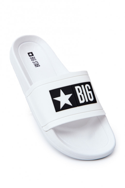 Ciabatte Big Star DD174700 colore bianco