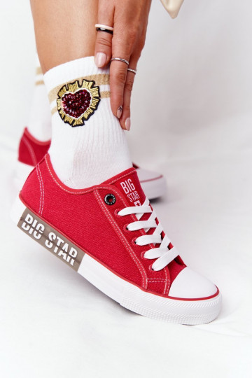 Scarpe da donna BIG STAR HH274115 rosse