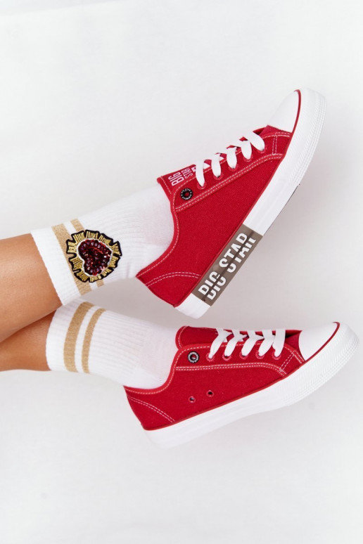 Scarpe da donna BIG STAR HH274115 rosse