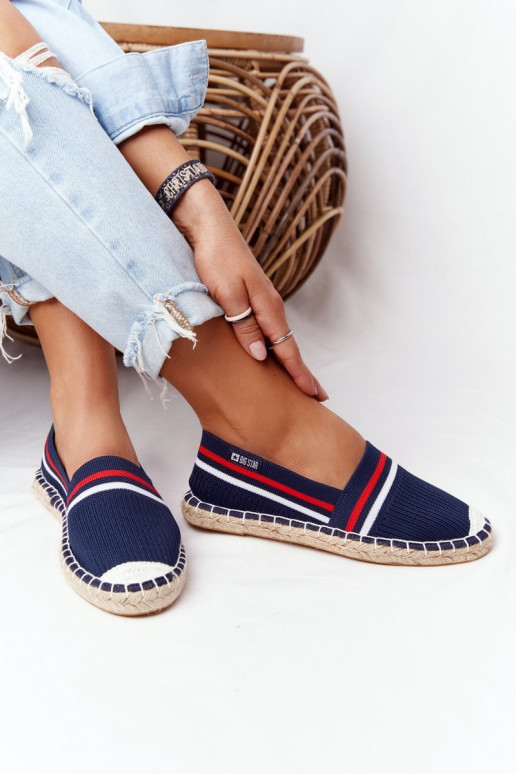 espadrillas Big Star HH274483 blu scuro
