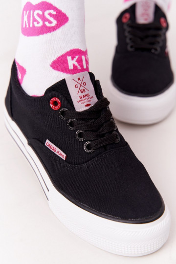 Sneakers con plateau CROSS JEANS FF2R4002C nere 2