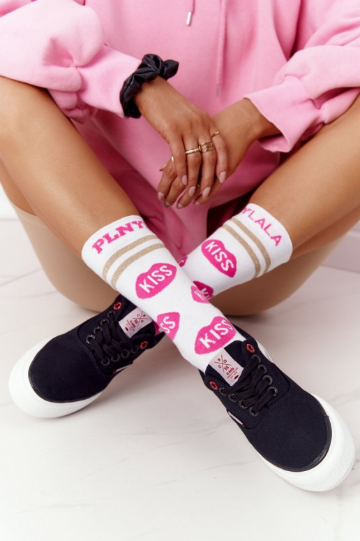 Sneakers con plateau CROSS JEANS FF2R4002C nere