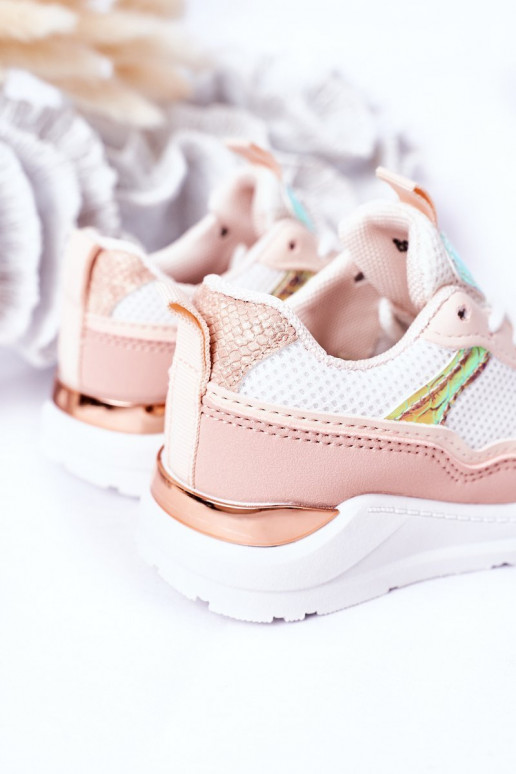 Scarpe sportive per bambini Modello sneakers scarpe colore rosa Game Time Scarpe sportive per bambini Modello sneakers scarpe colore rosa Game Time