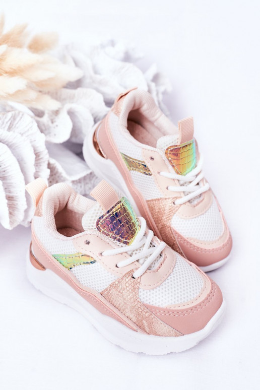 Scarpe sportive per bambini Modello sneakers scarpe colore rosa Game Time Scarpe sportive per bambini Modello sneakers scarpe colore rosa Game Time