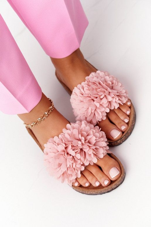 Pantofole rosa Flowerbomb