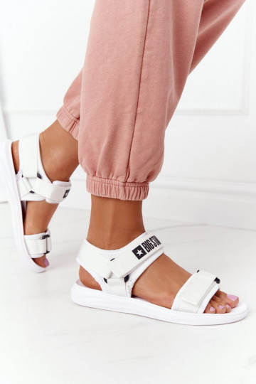 Sandali stile sportivo Big Star HH274A026 colore bianco