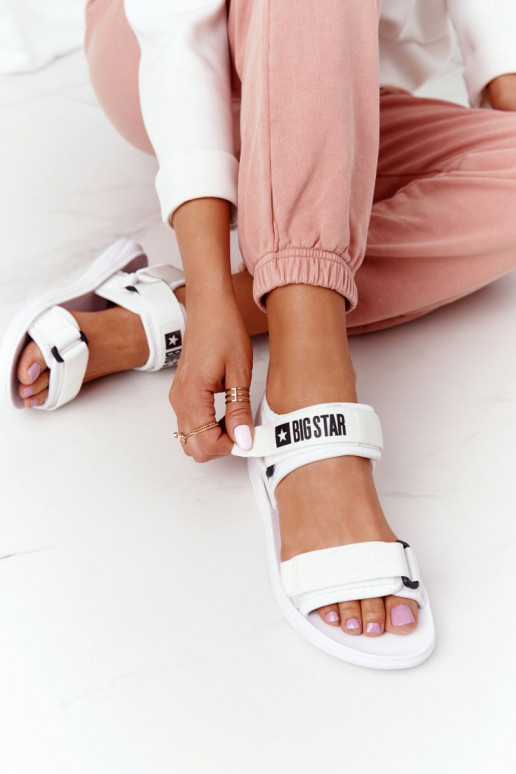 Sandali stile sportivo Big Star HH274A026 colore bianco