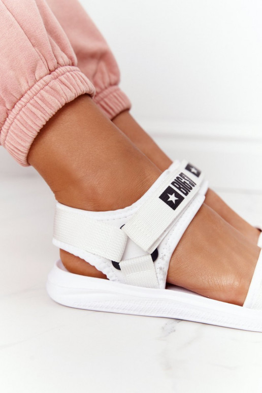 Sandali stile sportivo Big Star HH274A026 colore bianco