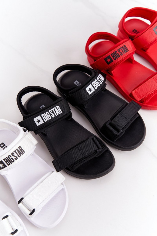 Sandali stile sportivo Big Star HH274A026 colore bianco