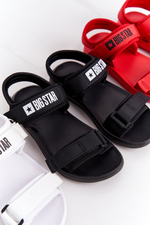 Sandali stile sportivo Big Star HH274A026 colore bianco
