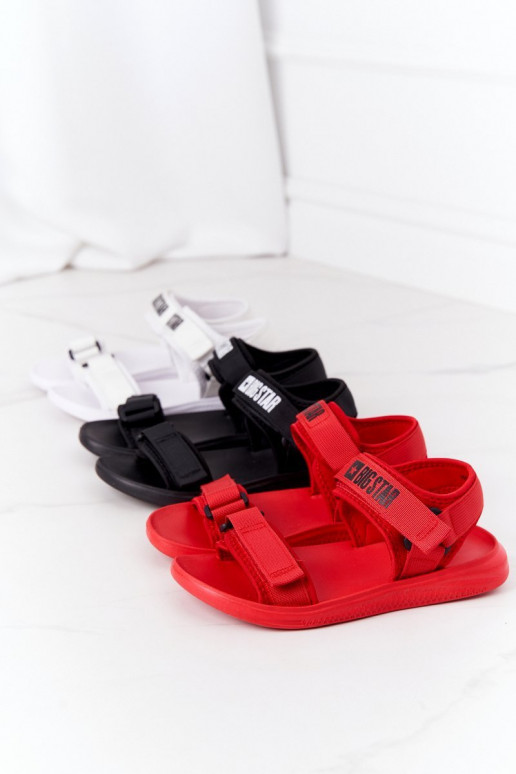 Sandali stile sportivo Big Star HH274A027 rosso