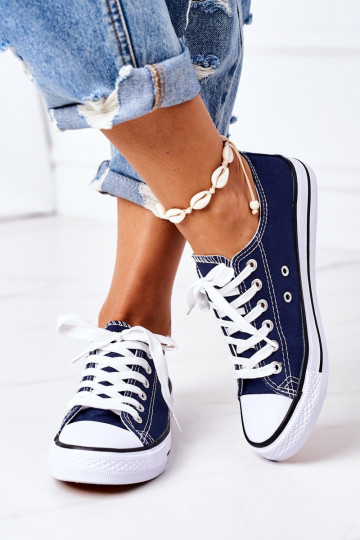 Scarpe casual del modello classico in colore blu scuro