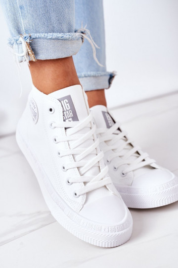 scarpe per il tempo libero con suola Big Star GG274016 colore bianco 2