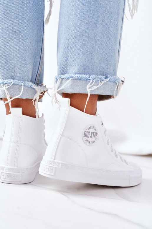scarpe per il tempo libero con suola Big Star GG274016 colore bianco