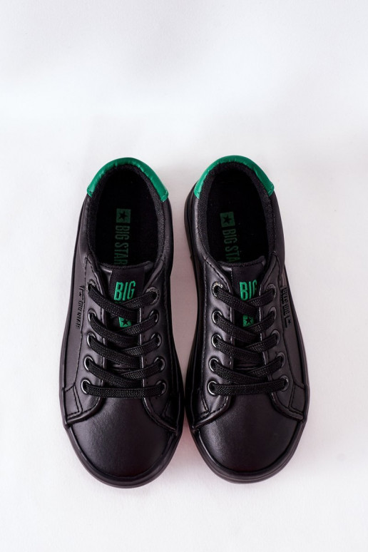 Sneakers da bambino BIG STAR DD374147 colore nero