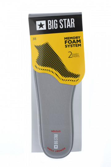 Solette per scarpe BIG STAR Memory Foam System 2 paia