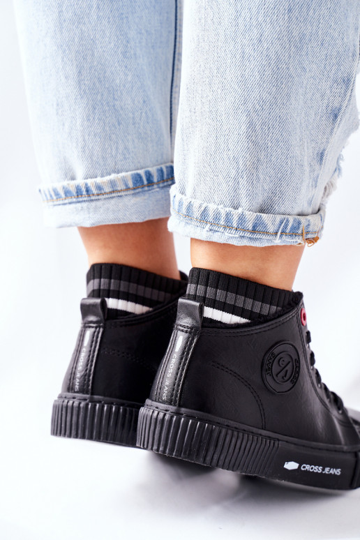 Scarpe per il tempo libero Cross Jeans colore nero II2R4021 Scarpe per il tempo libero Cross Jeans colore nero II2R4021