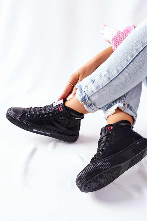 Scarpe per il tempo libero Cross Jeans colore nero II2R4021 Scarpe per il tempo libero Cross Jeans colore nero II2R4021