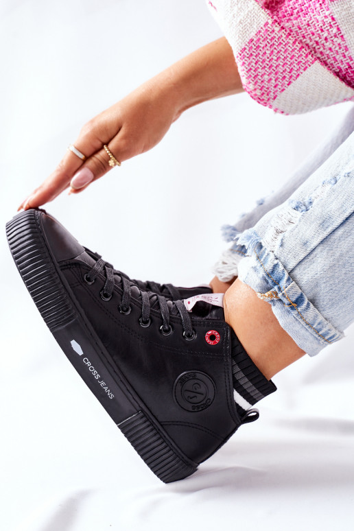 Scarpe per il tempo libero Cross Jeans colore nero II2R4021 Scarpe per il tempo libero Cross Jeans colore nero II2R4021