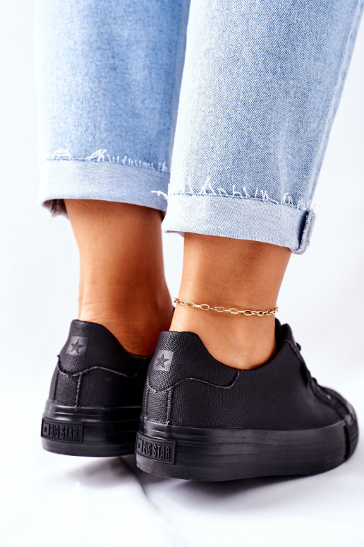 Scarpe da donna con plateau BIG STAR II274345 nero Scarpe da donna con plateau BIG STAR II274345 nero