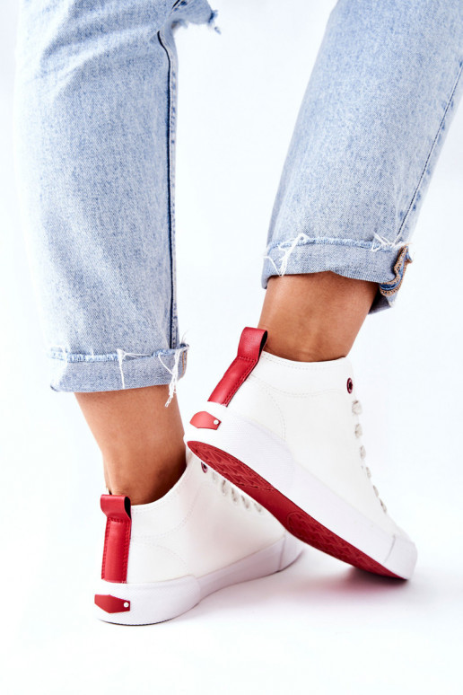 scarpe casual con suola Cross Jeans II2R4033C colore bianco scarpe casual con suola Cross Jeans II2R4033C colore bianco