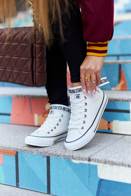 scarpe riscaldate per il tempo libero Big Star GG274027 colore bianco