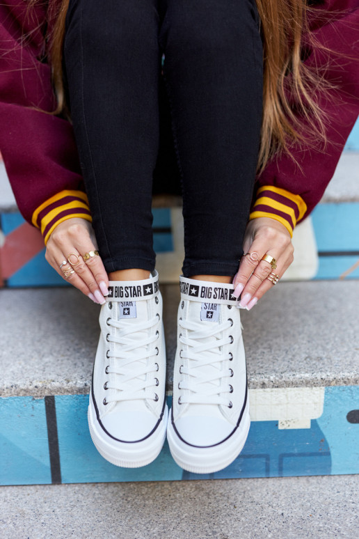 scarpe riscaldate per il tempo libero Big Star GG274027 colore bianco