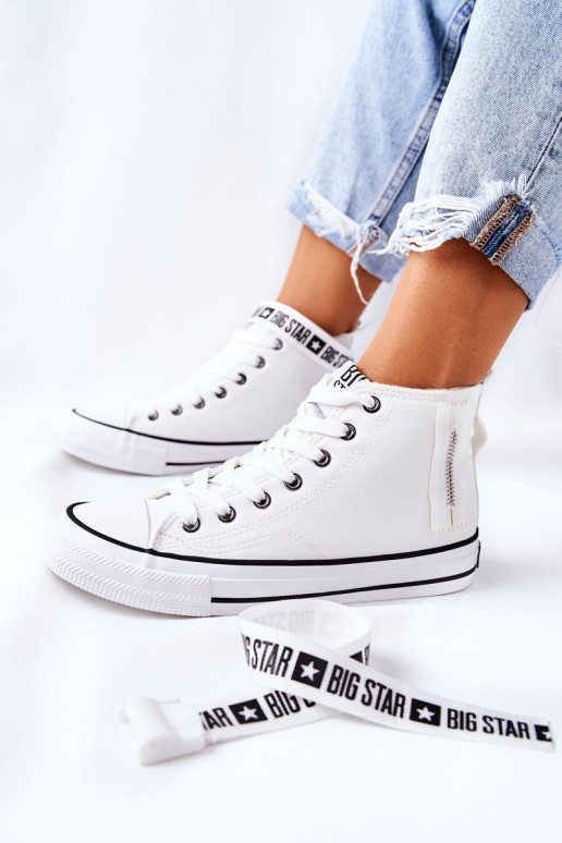 scarpe riscaldate per il tempo libero Big Star GG274027 colore bianco