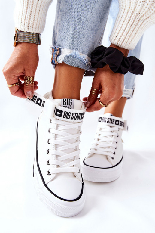 scarpe riscaldate per il tempo libero Big Star GG274027 colore bianco