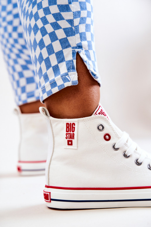 scarpe per il tempo libero con suola Big Star JJ274127 colore bianco scarpe per il tempo libero con suola Big Star JJ274127 colore bianco