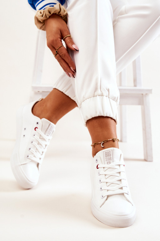 Scarpe da ginnastica Big Star JJ274001 colore bianco