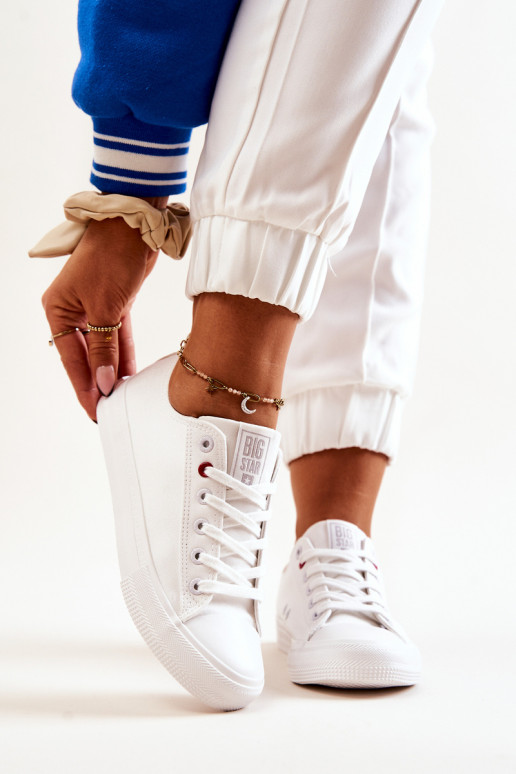 Scarpe da ginnastica Big Star JJ274001 colore bianco