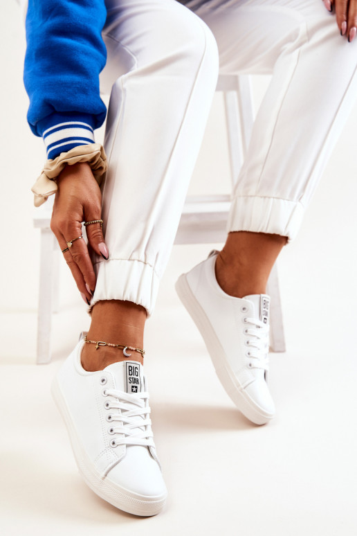 Scarpe da ginnastica Big Star JJ274311 colore bianco