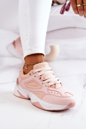 Scarpe stile sportivo con cinturini in colore rosa Hassie 2