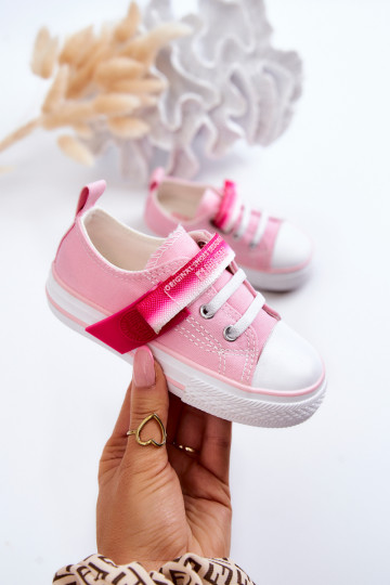 Scarpe basse da bambino BIG STAR JJ374078 colore rosa