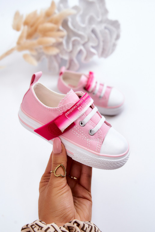Scarpe basse da bambino BIG STAR JJ374078 colore rosa
