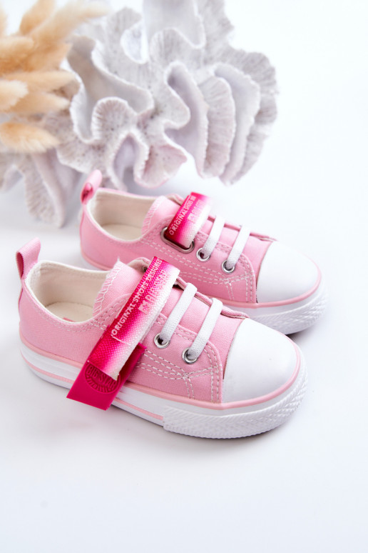 Scarpe basse da bambino BIG STAR JJ374078 colore rosa