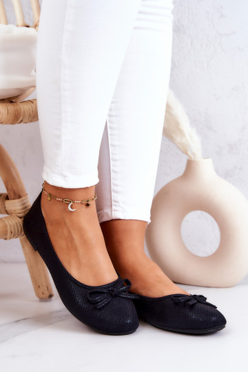 Ballerine modello classico colore nero Fimme