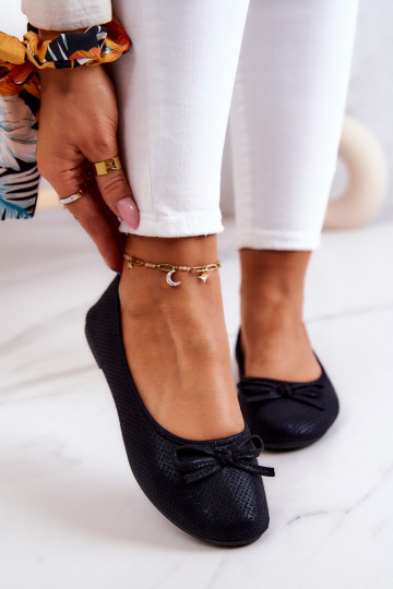 Ballerine modello classico colore nero Fimme 2