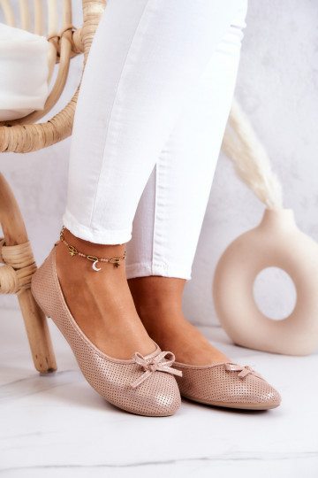 Ballerine modello classico rosa Fimme