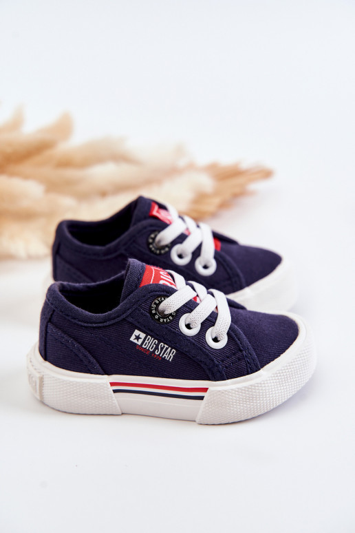 Scarpe basse da bambino Big Star JJ374163 blu scuro Scarpe basse da bambino Big Star JJ374163 blu scuro