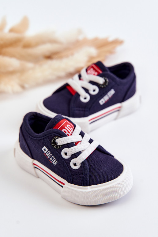 Scarpe basse da bambino Big Star JJ374163 blu scuro Scarpe basse da bambino Big Star JJ374163 blu scuro