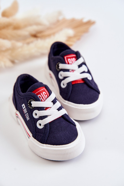 Scarpe basse da bambino Big Star JJ374163 blu scuro Scarpe basse da bambino Big Star JJ374163 blu scuro