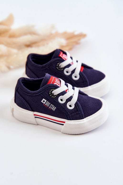 Scarpe basse da bambino Big Star JJ374163 blu scuro Scarpe basse da bambino Big Star JJ374163 blu scuro