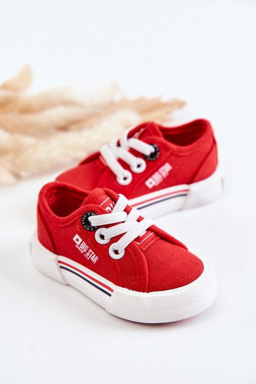 Scarpe basse da bambino Big Star JJ374162 colore rosso Scarpe basse da bambino Big Star JJ374162 colore rosso