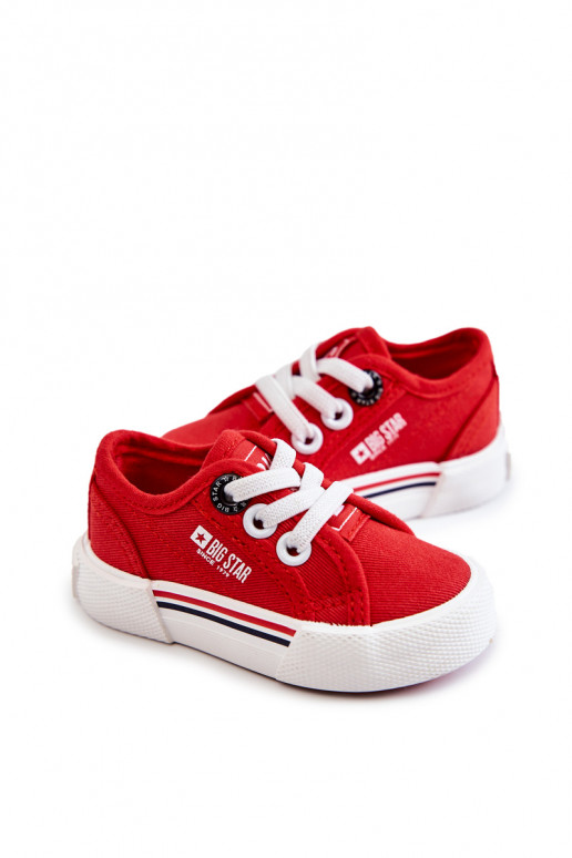 Scarpe basse da bambino Big Star JJ374162 colore rosso Scarpe basse da bambino Big Star JJ374162 colore rosso