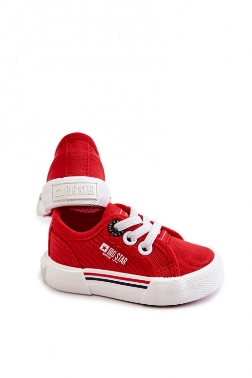 Scarpe basse da bambino Big Star JJ374162 colore rosso Scarpe basse da bambino Big Star JJ374162 colore rosso