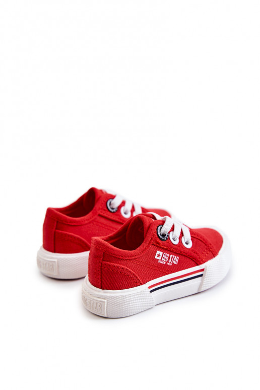Scarpe basse da bambino Big Star JJ374162 colore rosso Scarpe basse da bambino Big Star JJ374162 colore rosso